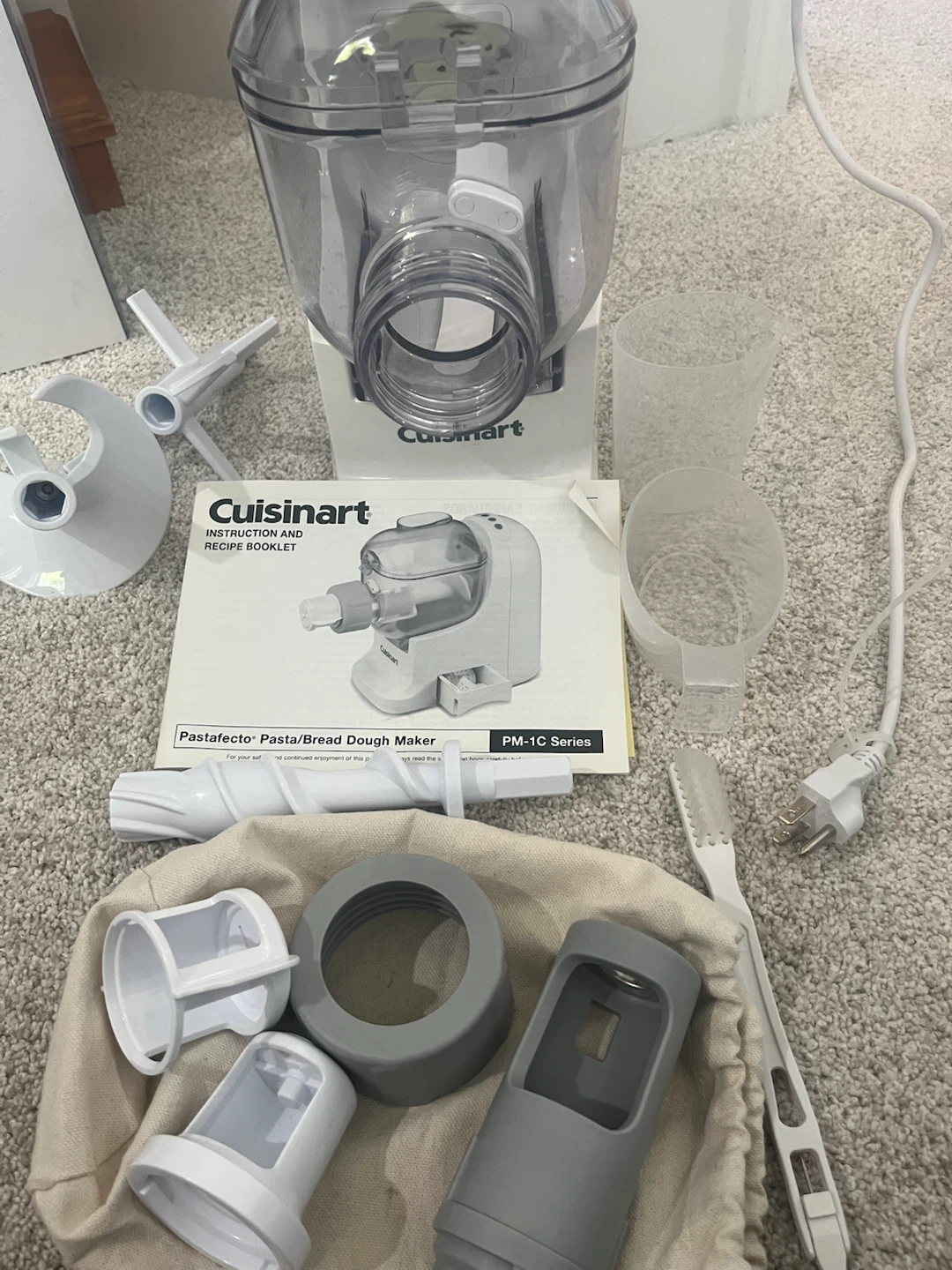 Cuisinart Pastafecto Pasta and Bread Dough Maker PM-1C - photo 2