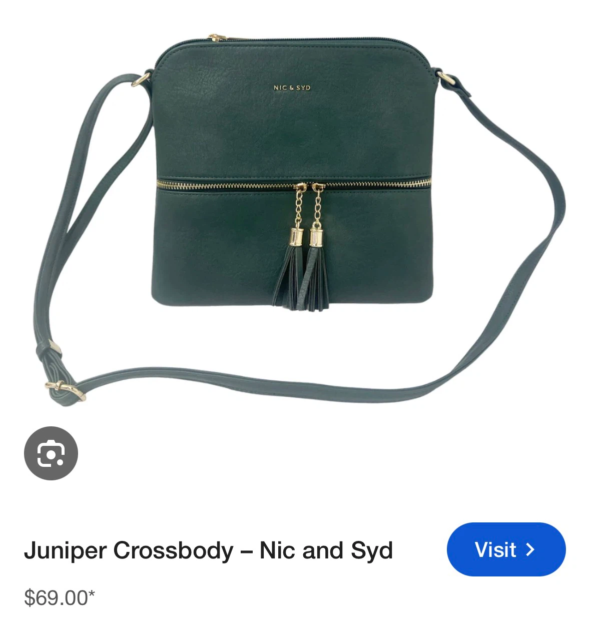 Nic and Syd Juniper Crossbody Bag