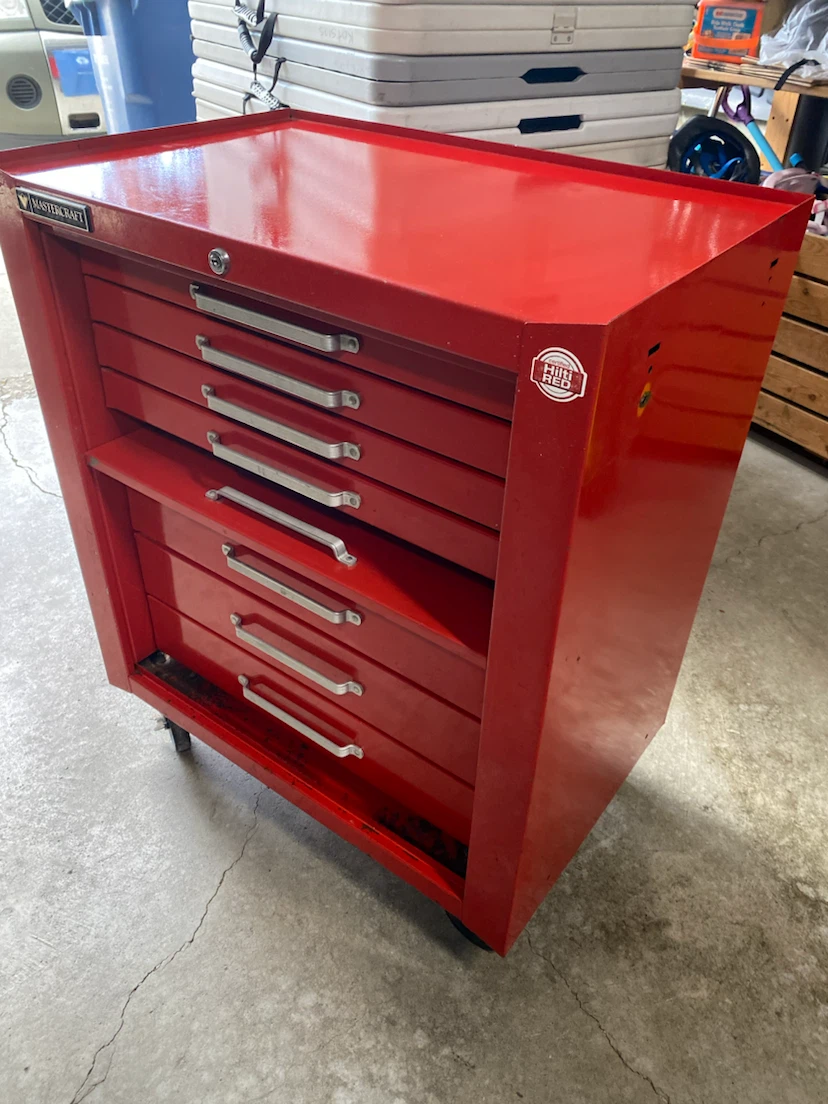 Mastercraft tool chest - photo 4