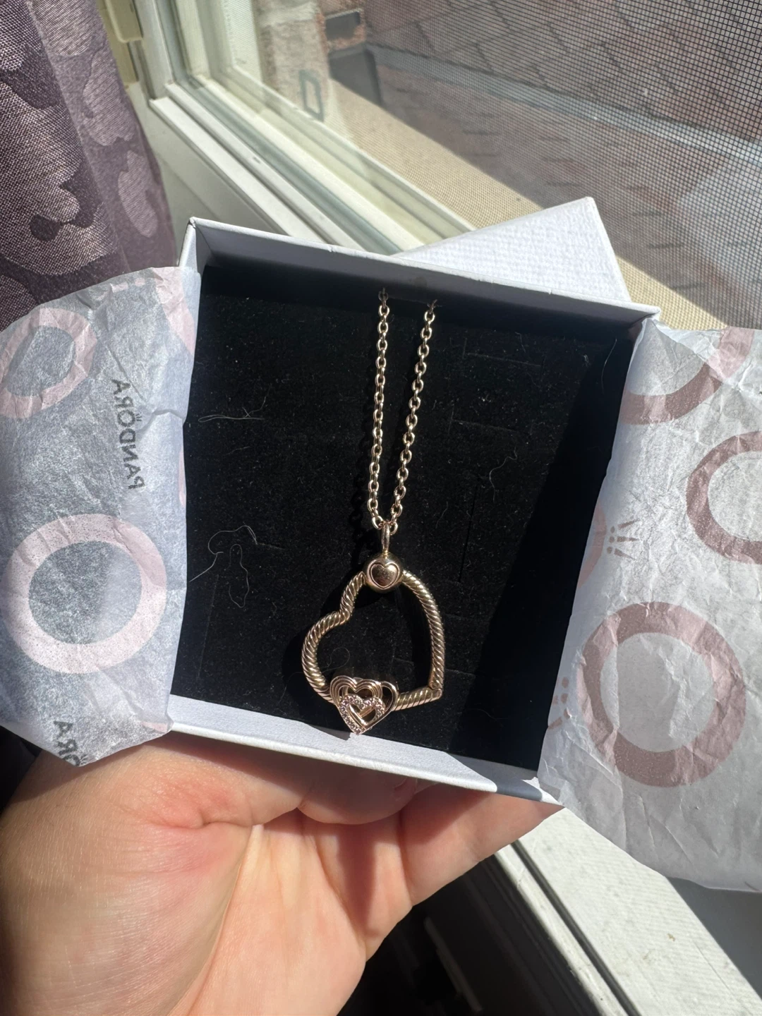 Pandora Heart Necklace