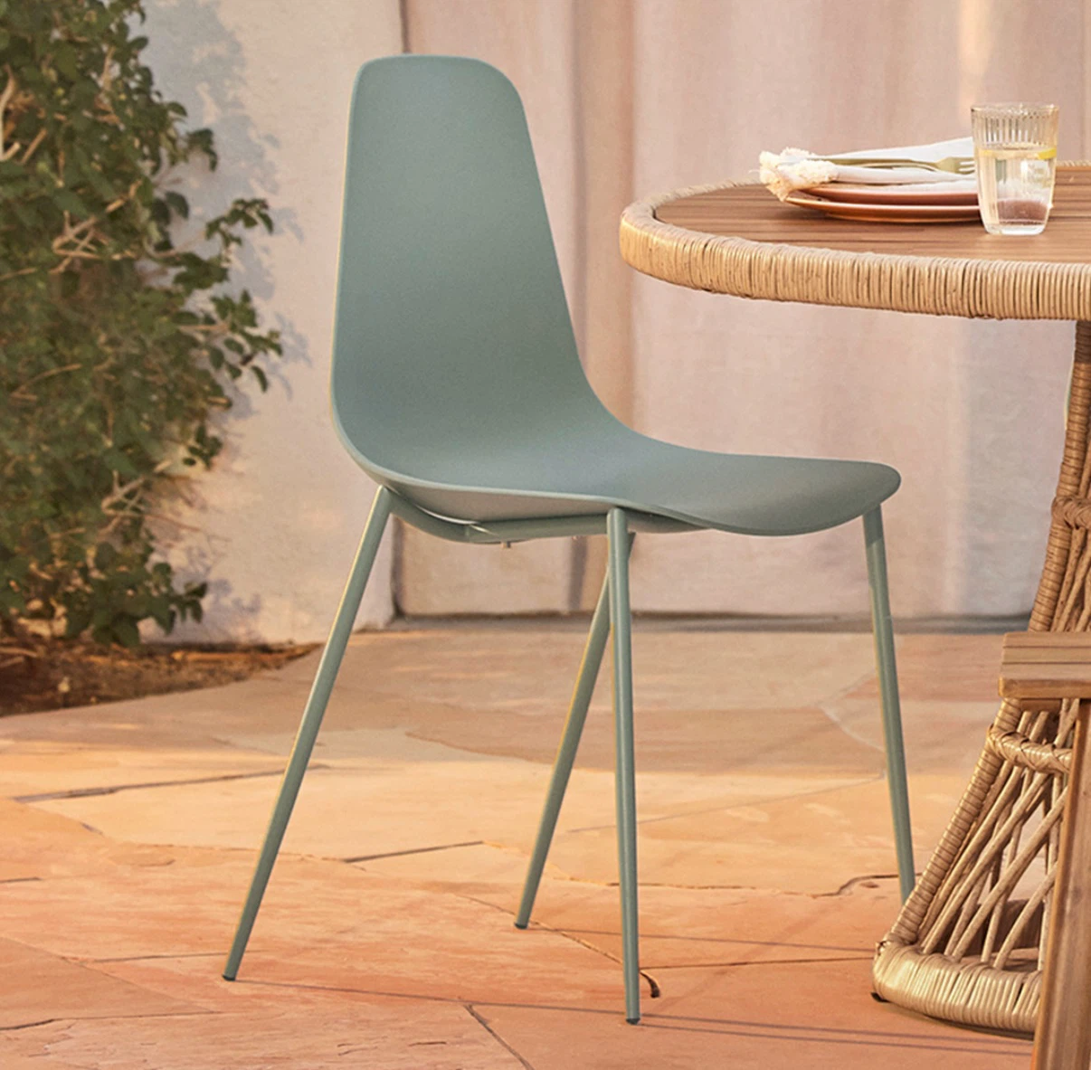 Article Sage Green Modern Dining Chair