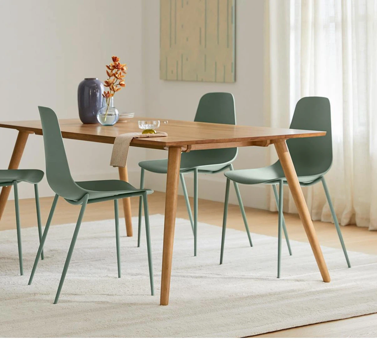 Article Sage Green Modern Dining Chair - photo 2