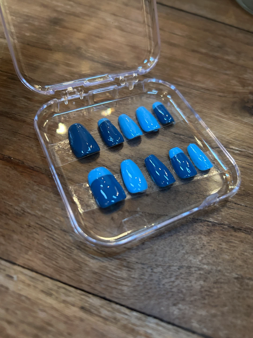 Blue Press-on Nail Set - photo 2