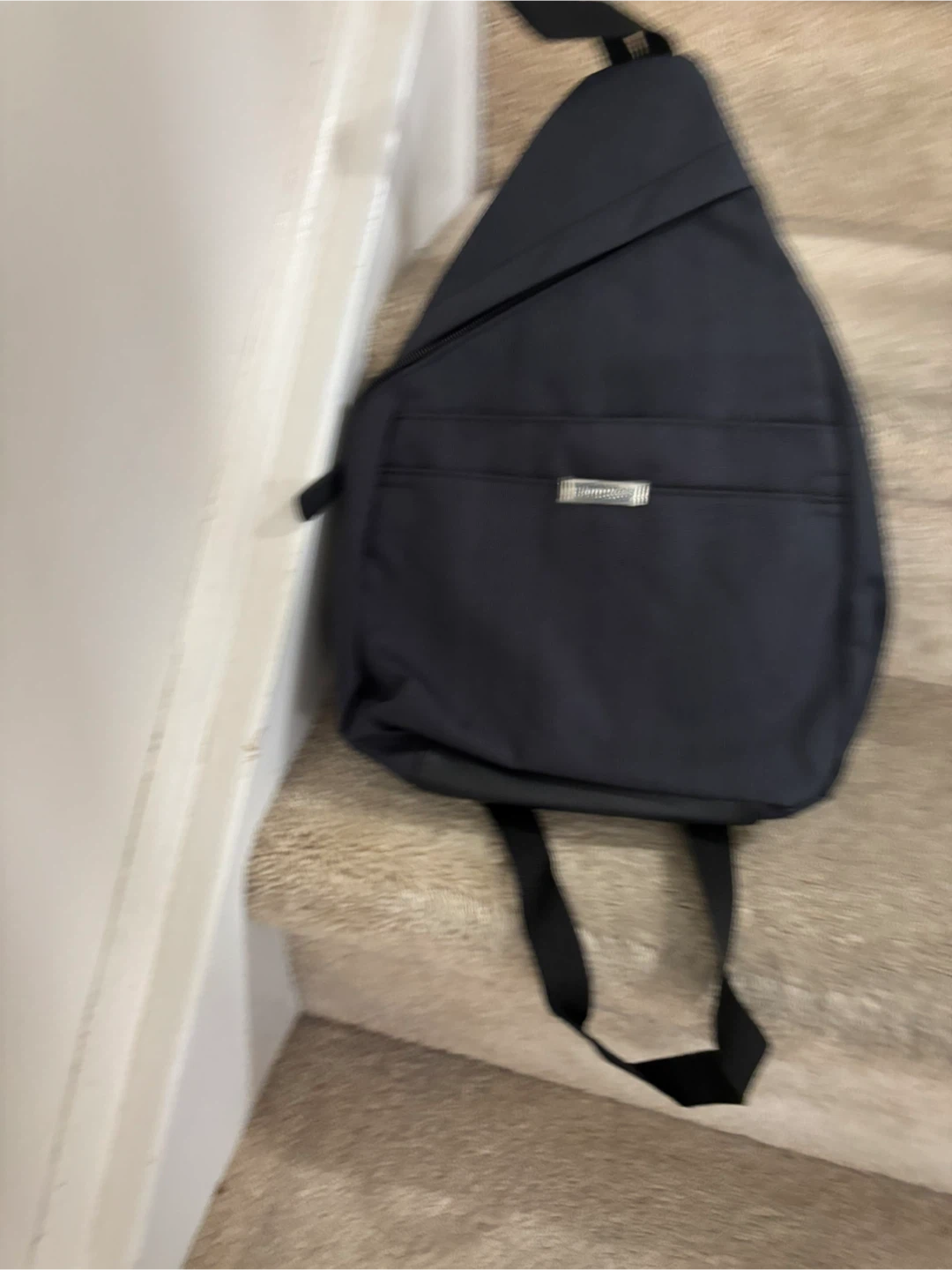 Roots 73 Black Sling Backpack