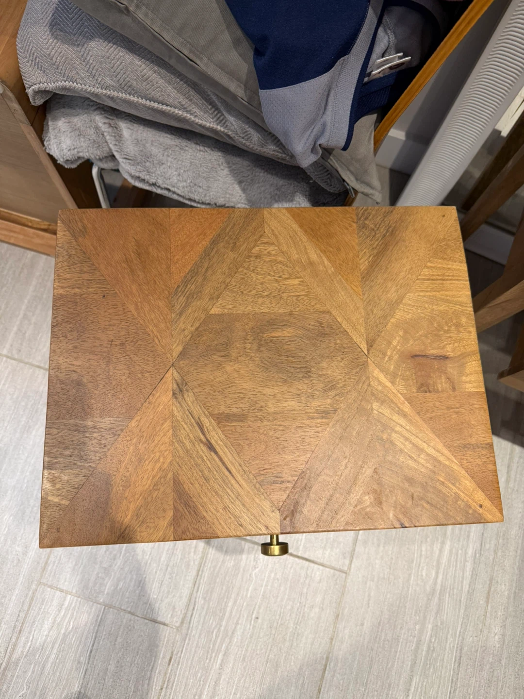 Set of Two Wooden End Tables - photo 3
