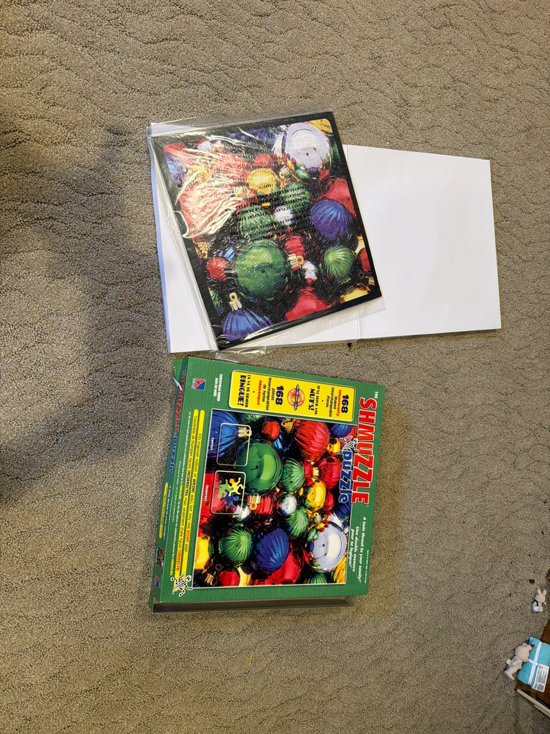 The Shmuzzle Puzzle 168 Piece Christmas Ornaments