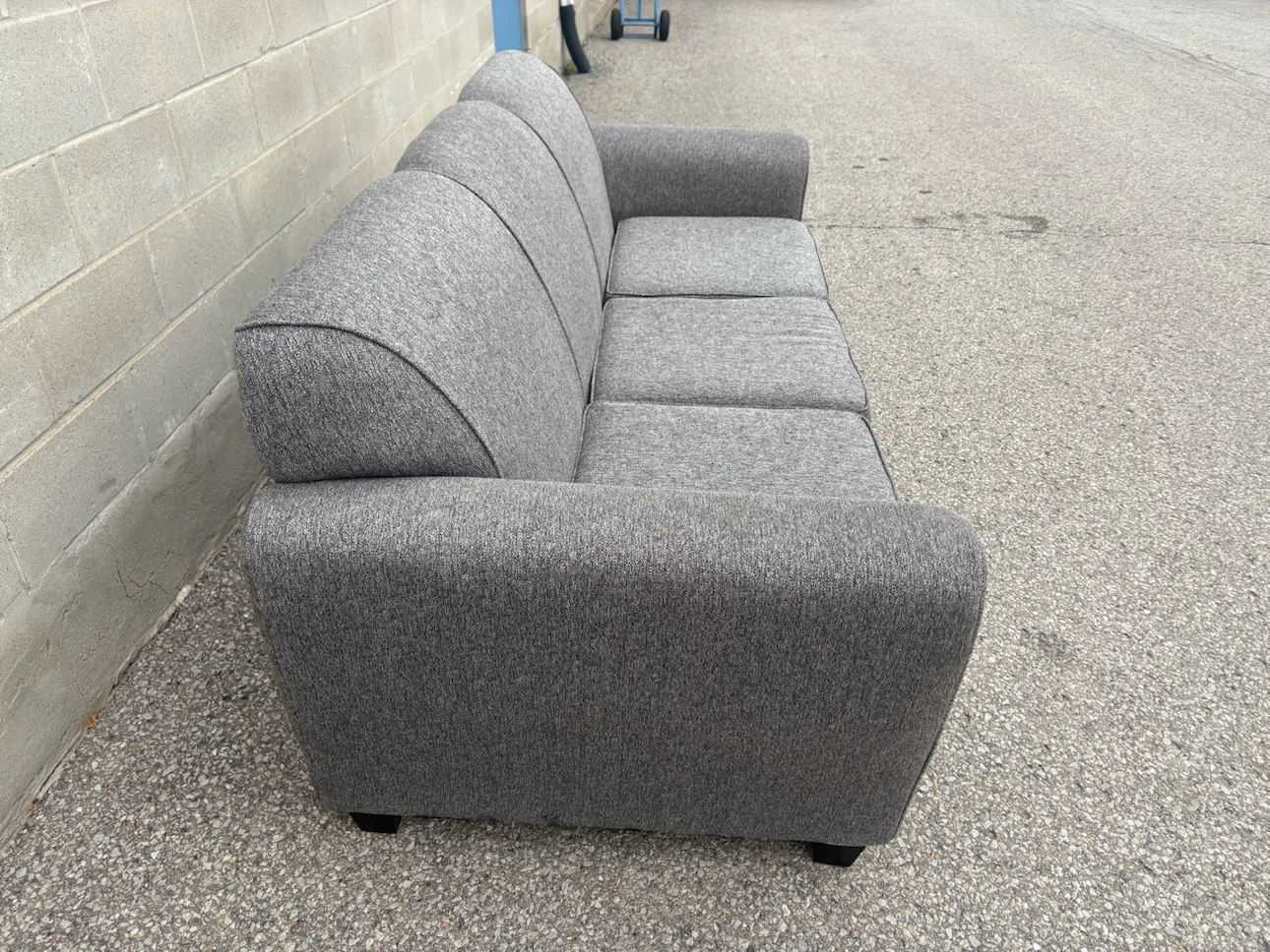 Grey 3 Seater Couch - Delivery Available - photo 4