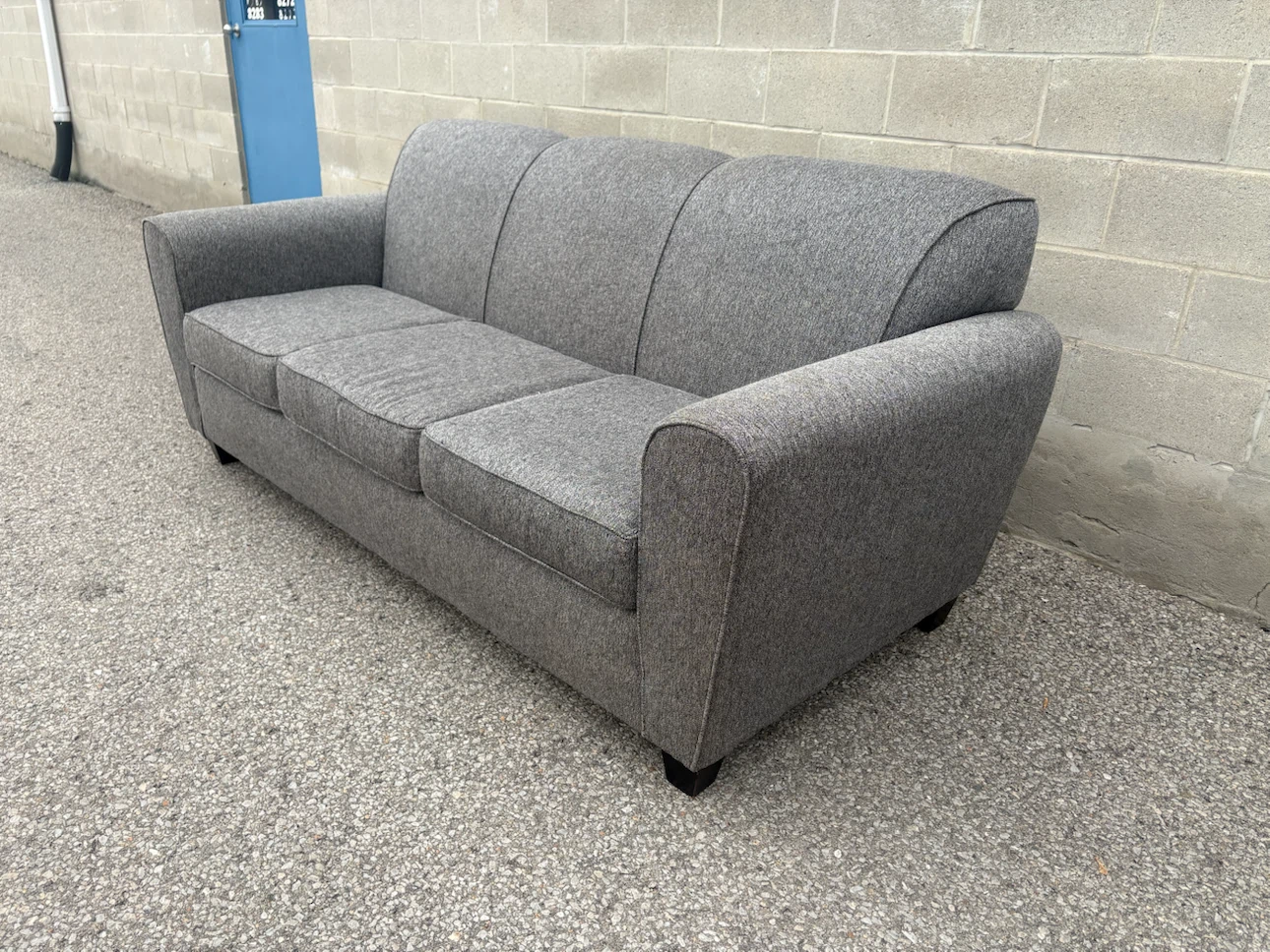 Grey 3 Seater Couch - Delivery Available - photo 3