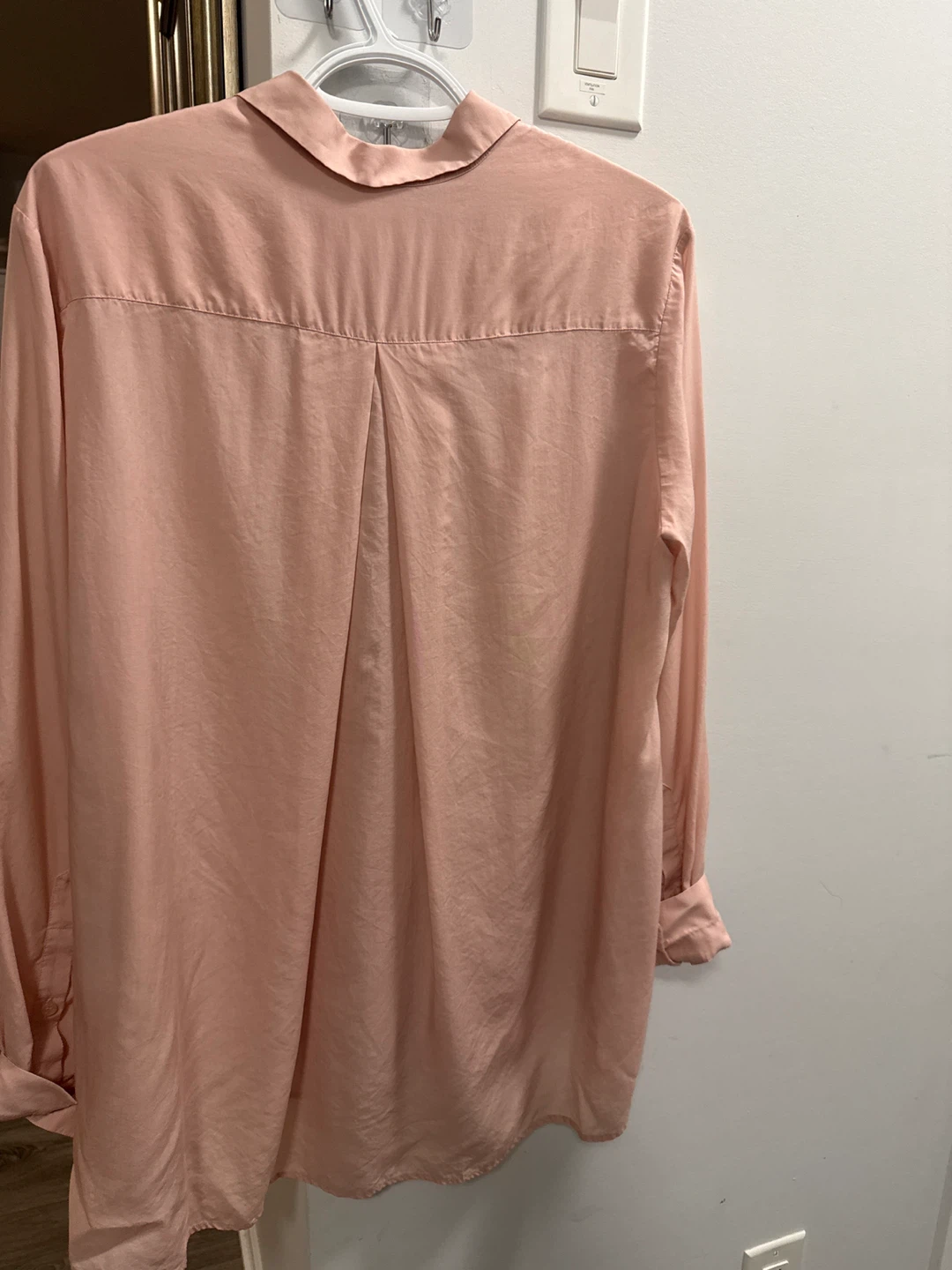 Filippa K Pale Pink Button-Down Shirt - photo 2