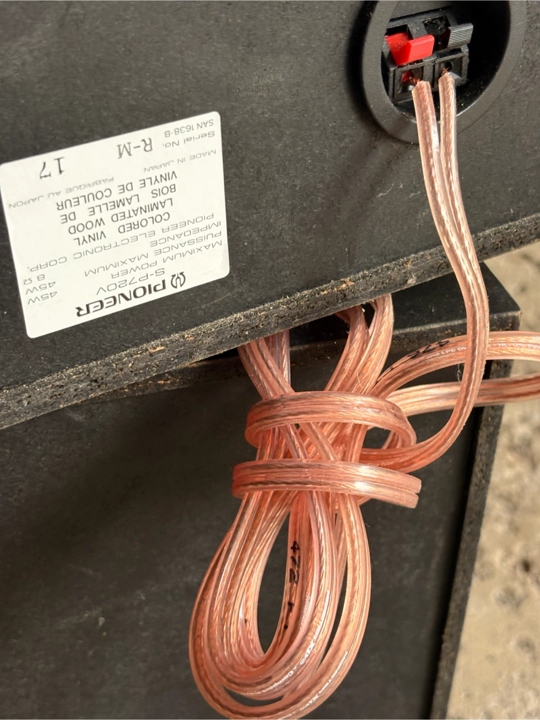 Pioneer S-P720V 3-Way Speakers - photo 2