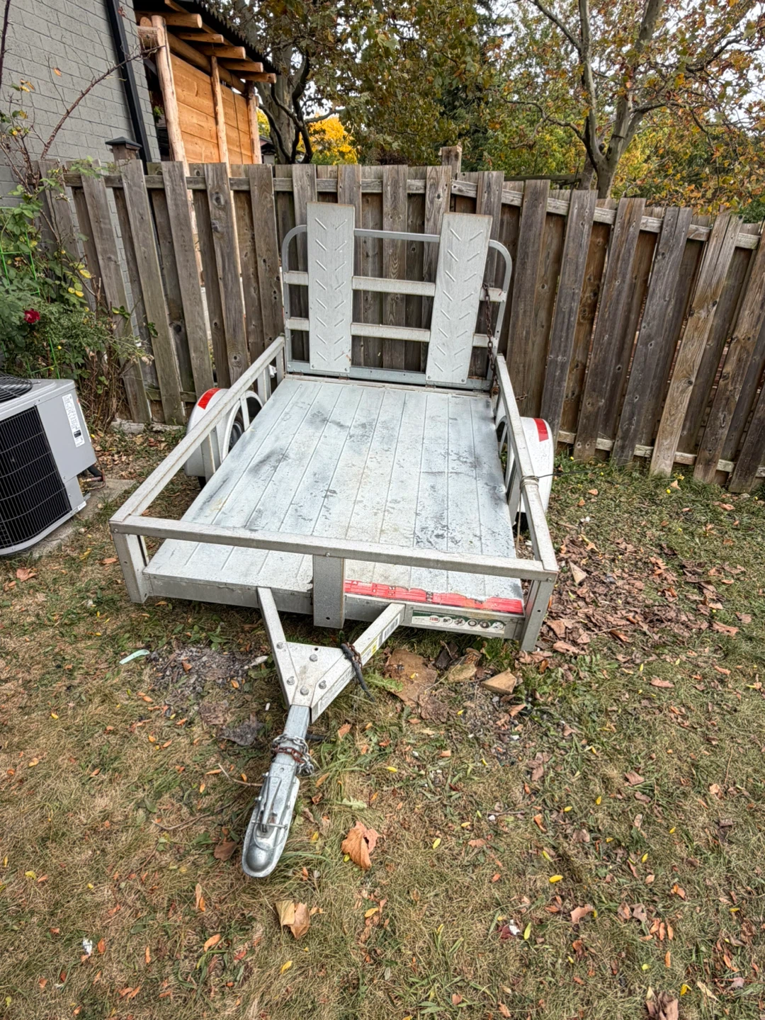 Stirling 48-072-ROR Galvanized Utility Trailer
