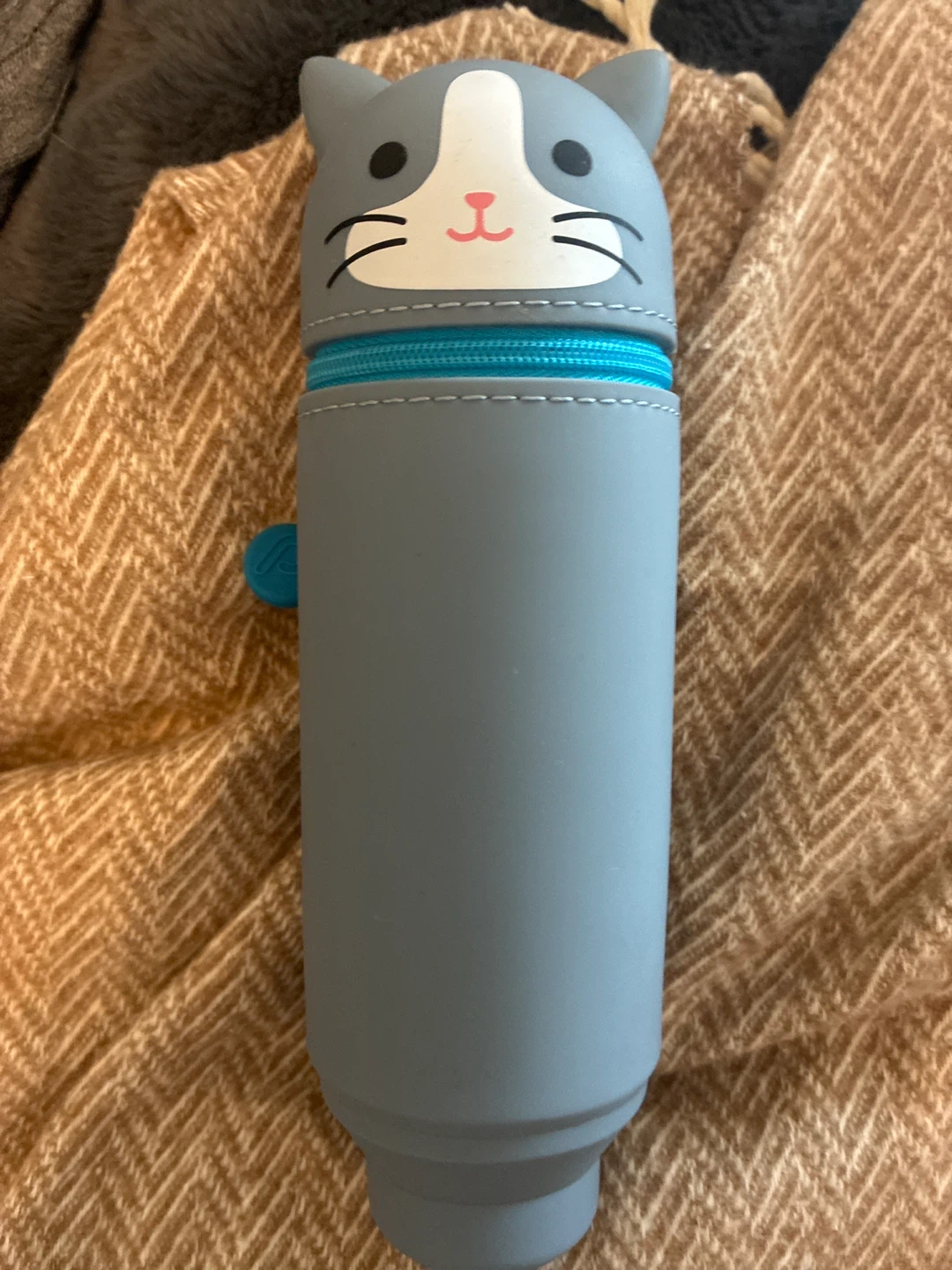 Cat Themed Silicone Pencil Case - photo 2