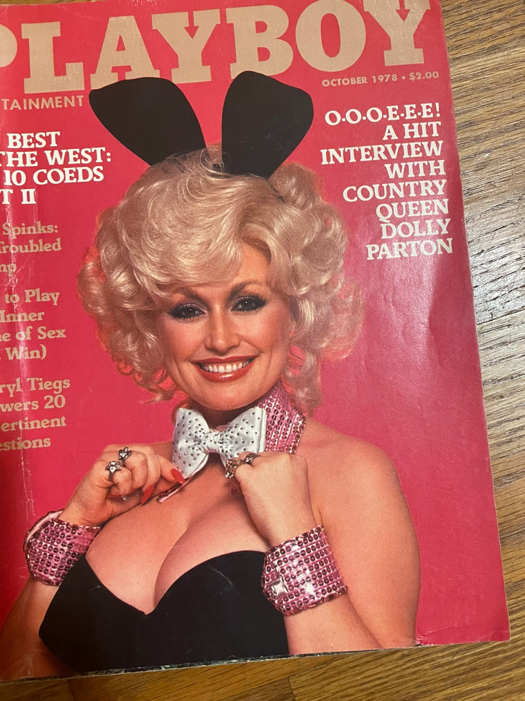 Vintage Playboy Magazine October 1978 Dolly Parton - photo 3