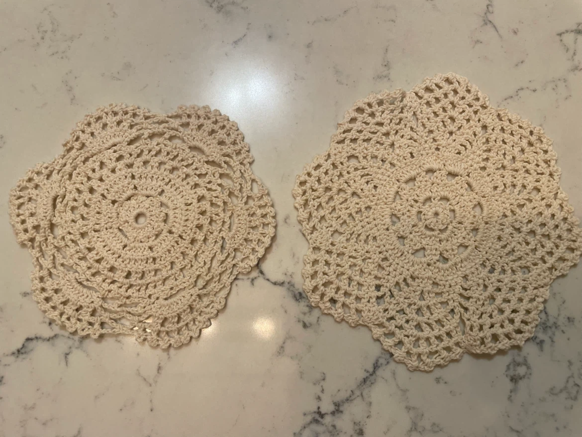 Crochet Doilies 24 Pieces 6 Inches