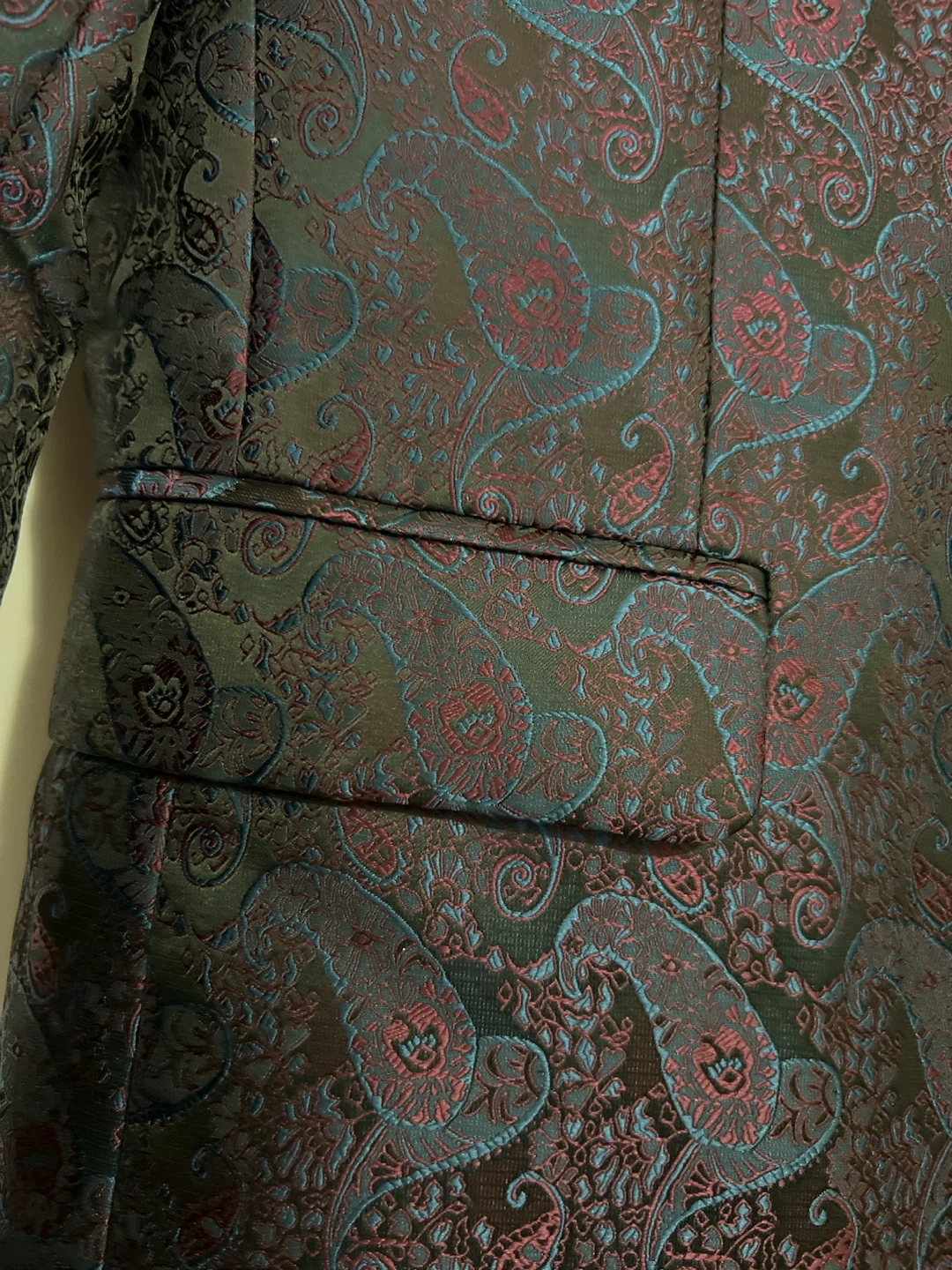 RW & CO. Men’s Slim Fit Paisley Blazer - photo 3