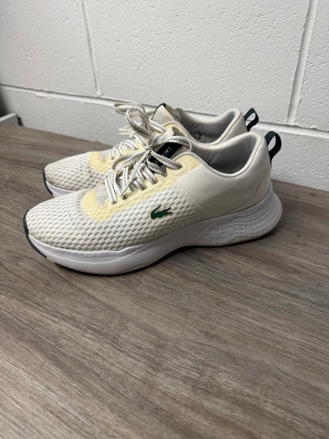 Lacoste White Sneakers Size 11