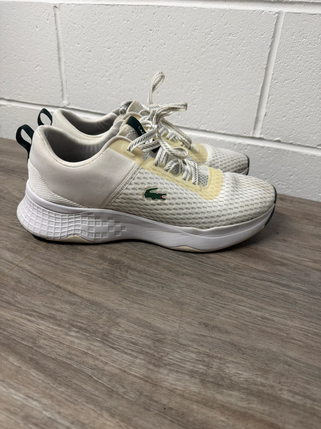 Lacoste White Sneakers Size 11 - photo 2