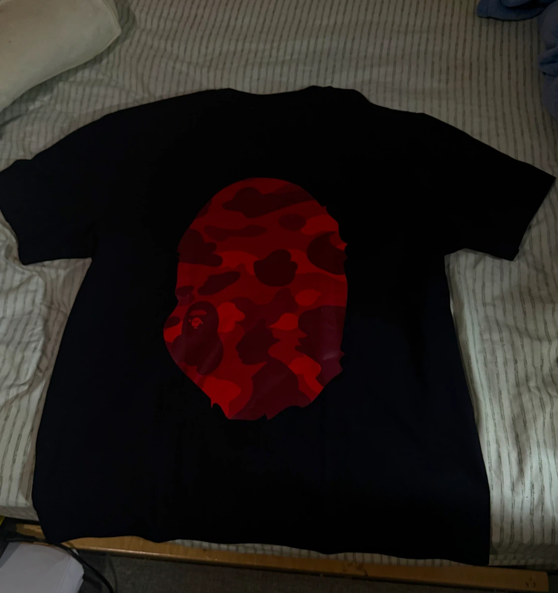 A Bathing Ape Red Camo Ape Head T-Shirt read description ❗️ - photo 2