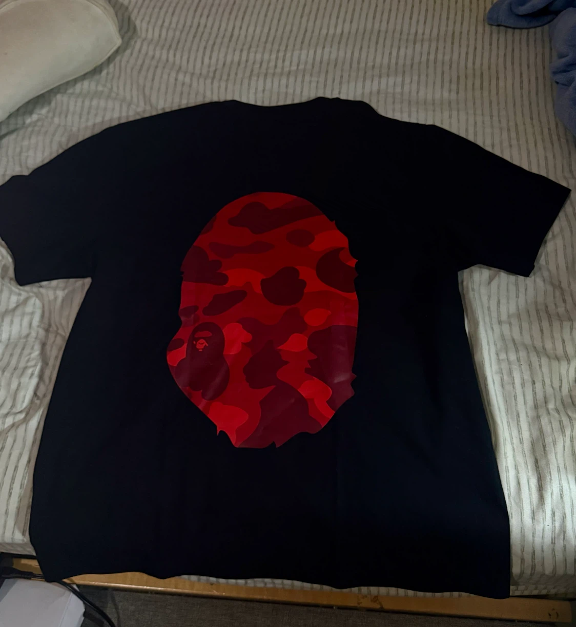 A Bathing Ape Red Camo Ape Head T-Shirt read description ❗️ - photo 5