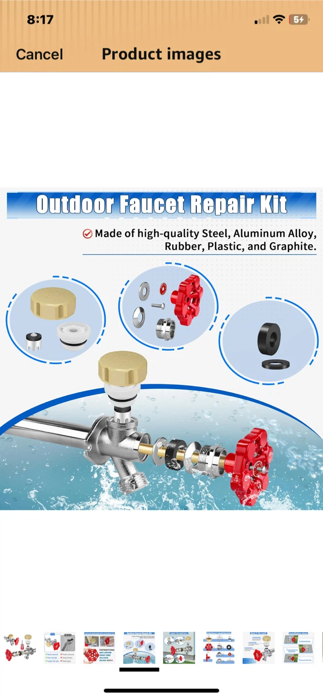 Outdoor Faucet Repair Kit for ASSE 1019-A - photo 3