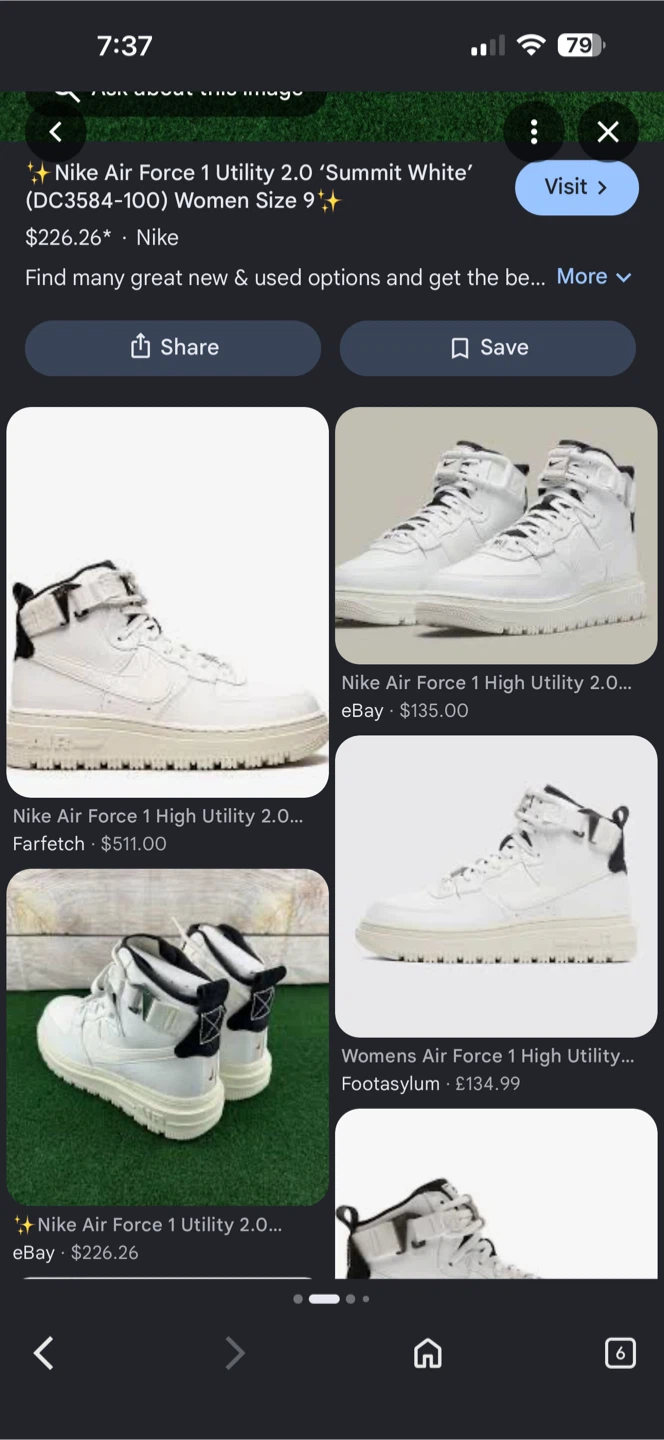 Nike Air Force 1 Utility 2.0 Summit White - photo 5