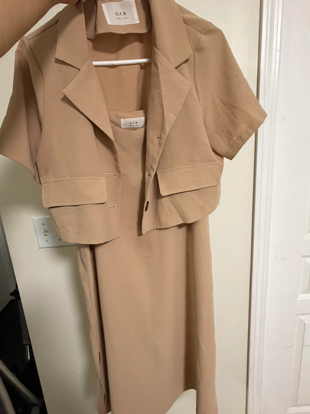 Dress with Cropped Blazer Set from Korea - photo 4