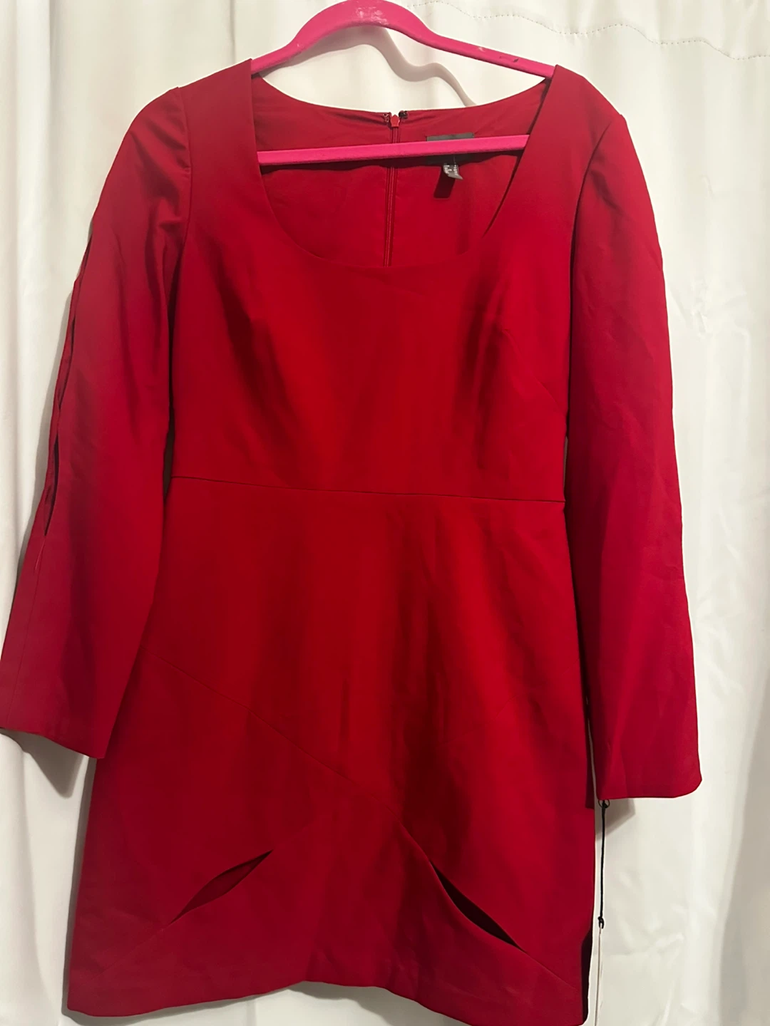 Liv Foster Red Long Sleeve Dress - photo 2