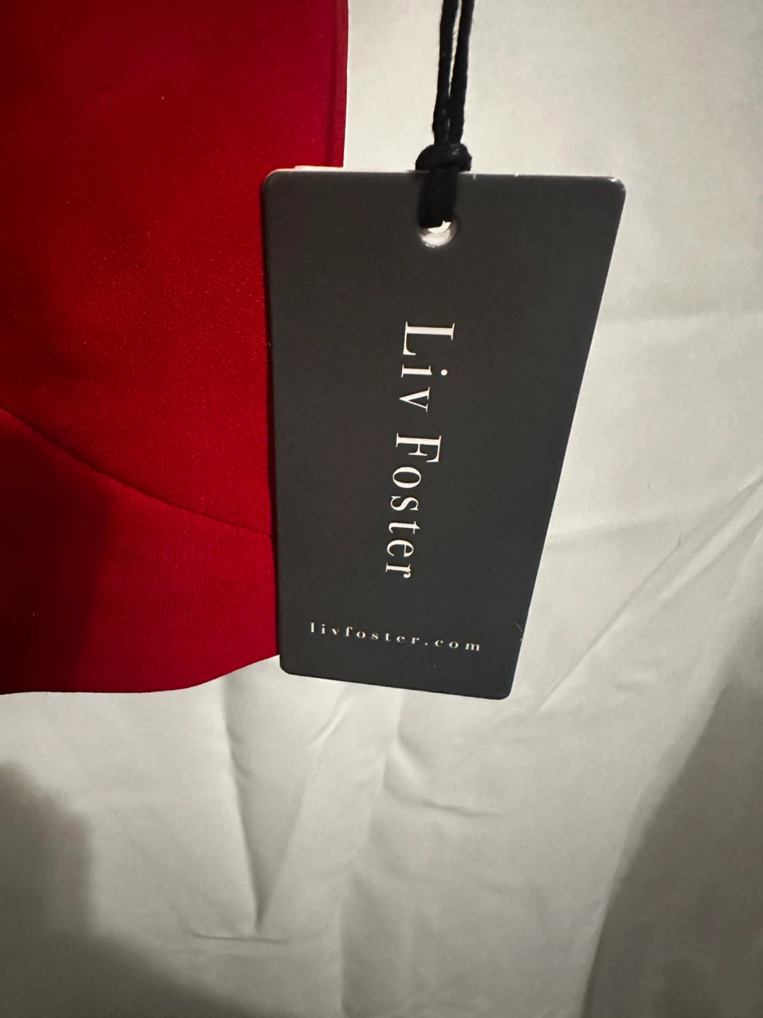 Liv Foster Red Long Sleeve Dress - photo 4