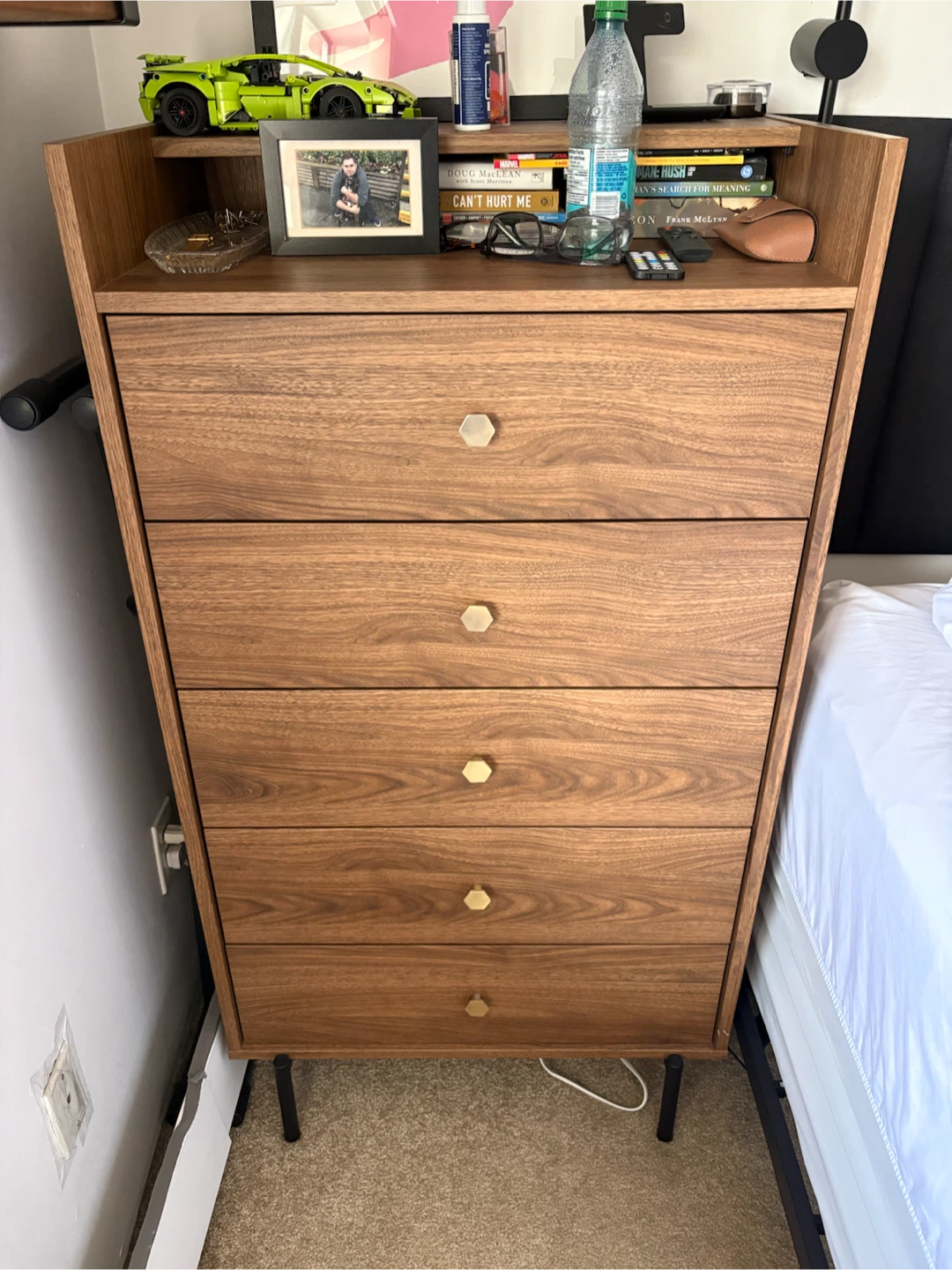 IKEA RADMANSO 5 DRAWER DRESSER