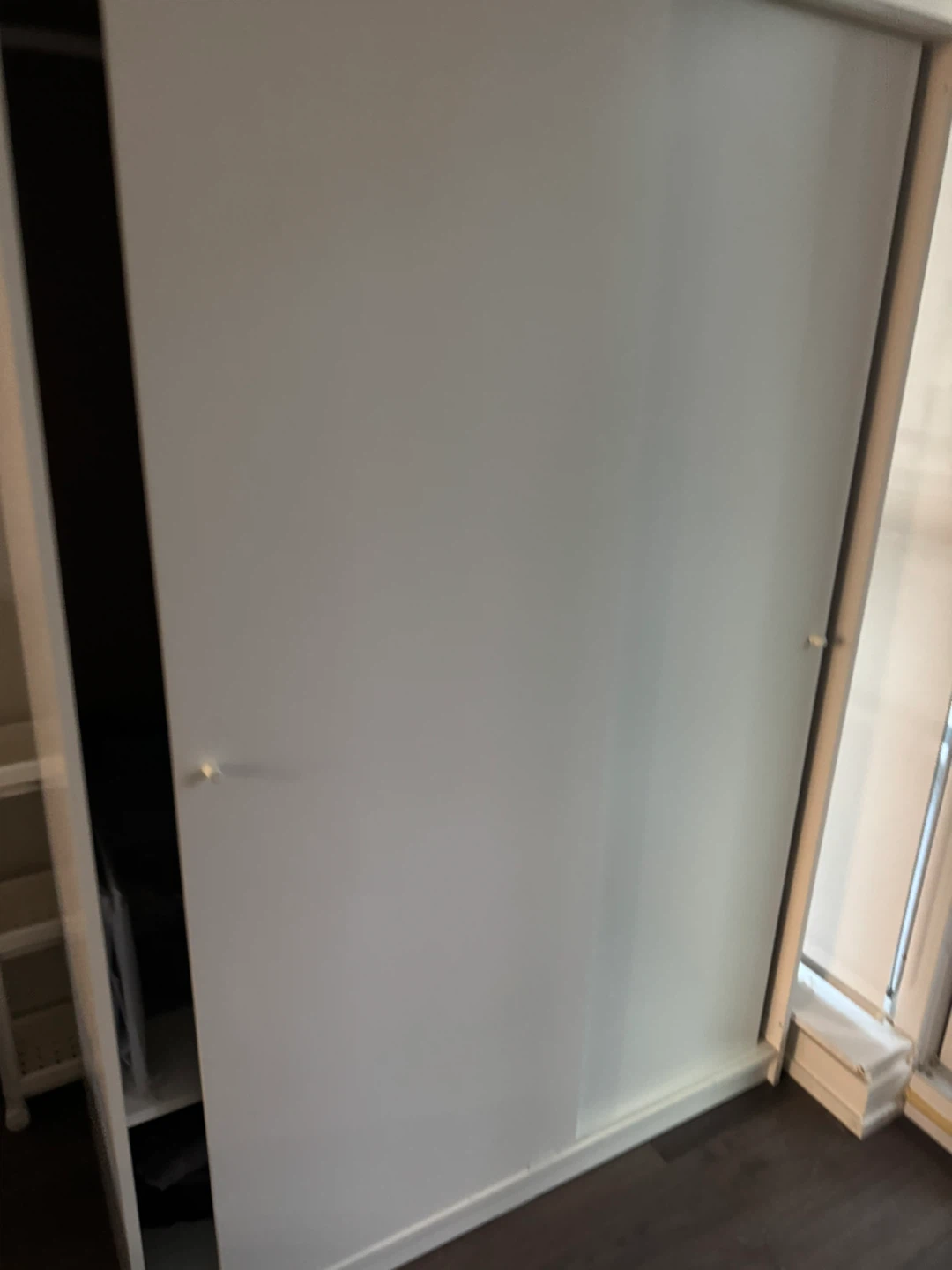White Sliding Door Wardrobe