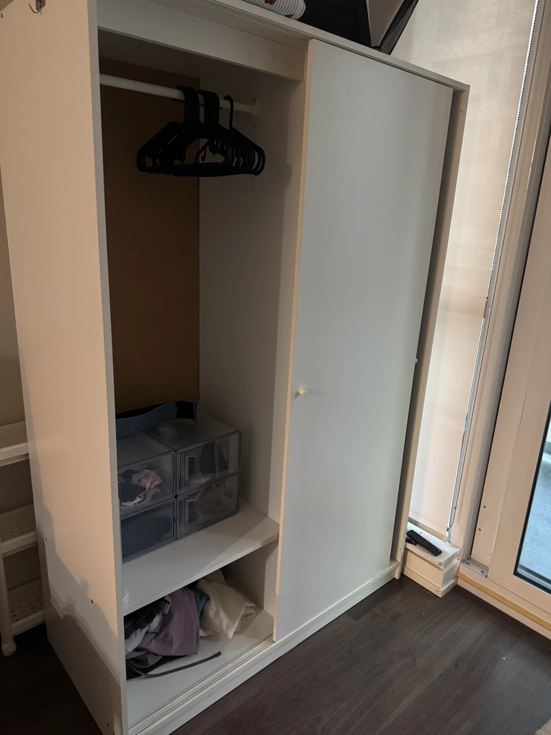 White Sliding Door Wardrobe - photo 3