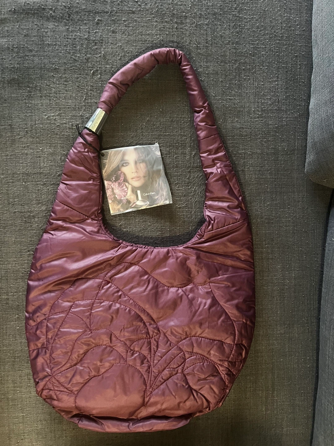 Calvin Klein Euphoria Puffer Hobo Bag