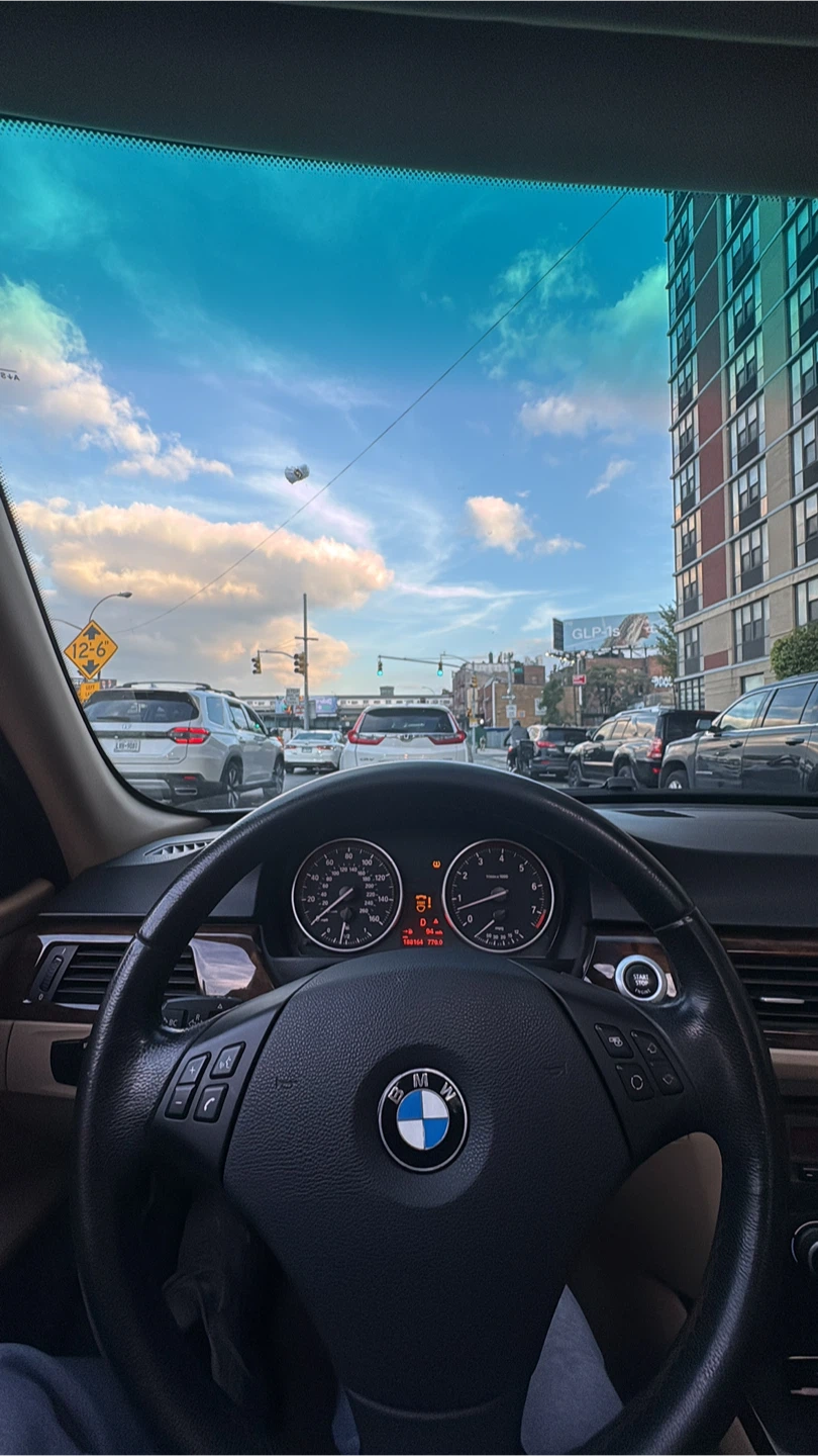 White BMW 328xi Sedan