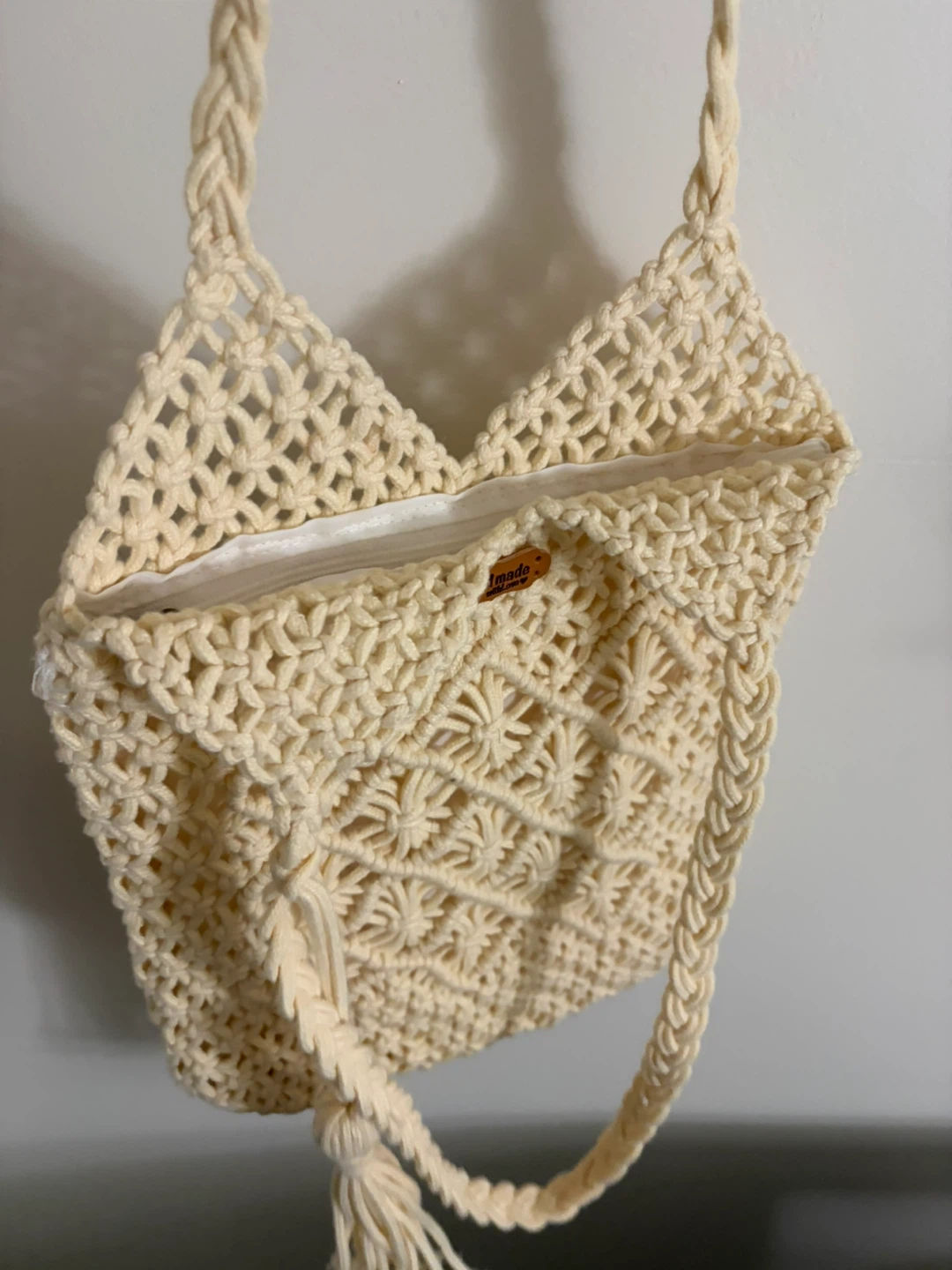 Cream Shoulder Bag - photo 3