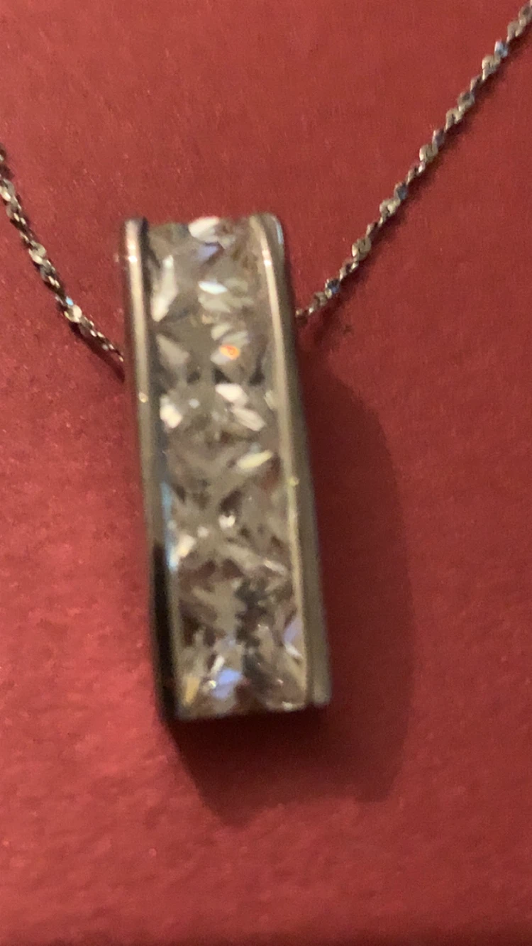 Sterling Silver Pendant Necklace-Italian - photo 2