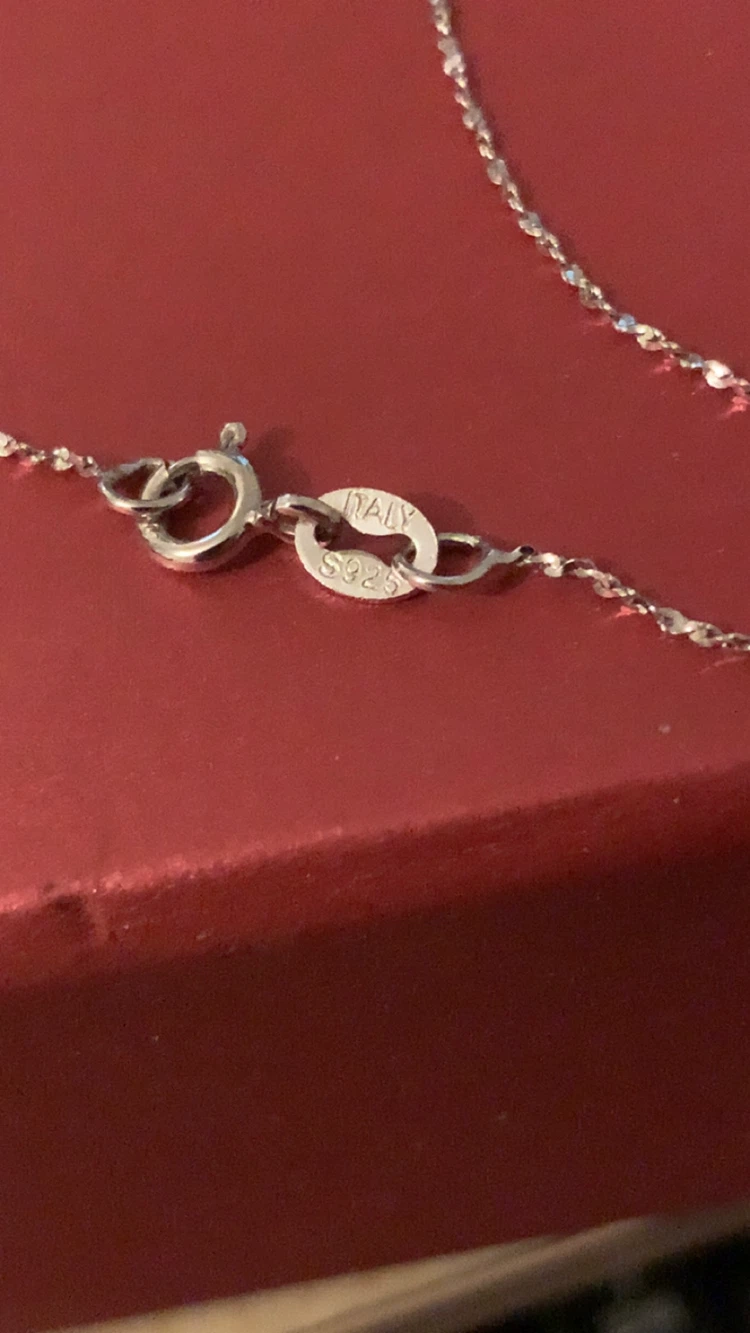 Sterling Silver Pendant Necklace-Italian - photo 4
