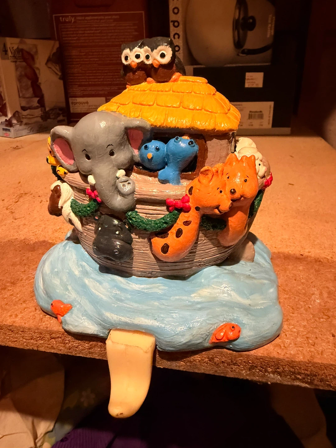 Noah's Ark Christmas Stocking Holder