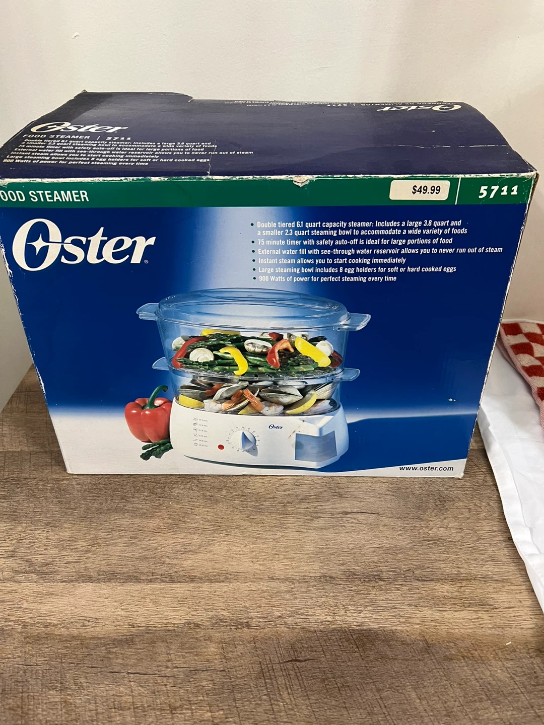 Oster 6.1 Quart Food Steamer Model 5711