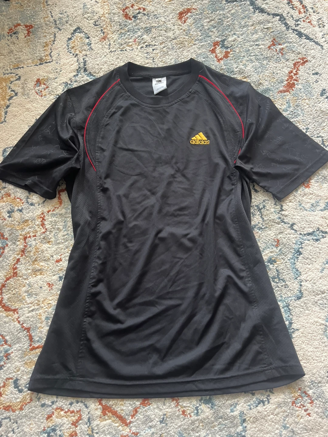 Adidas black athletic shirt