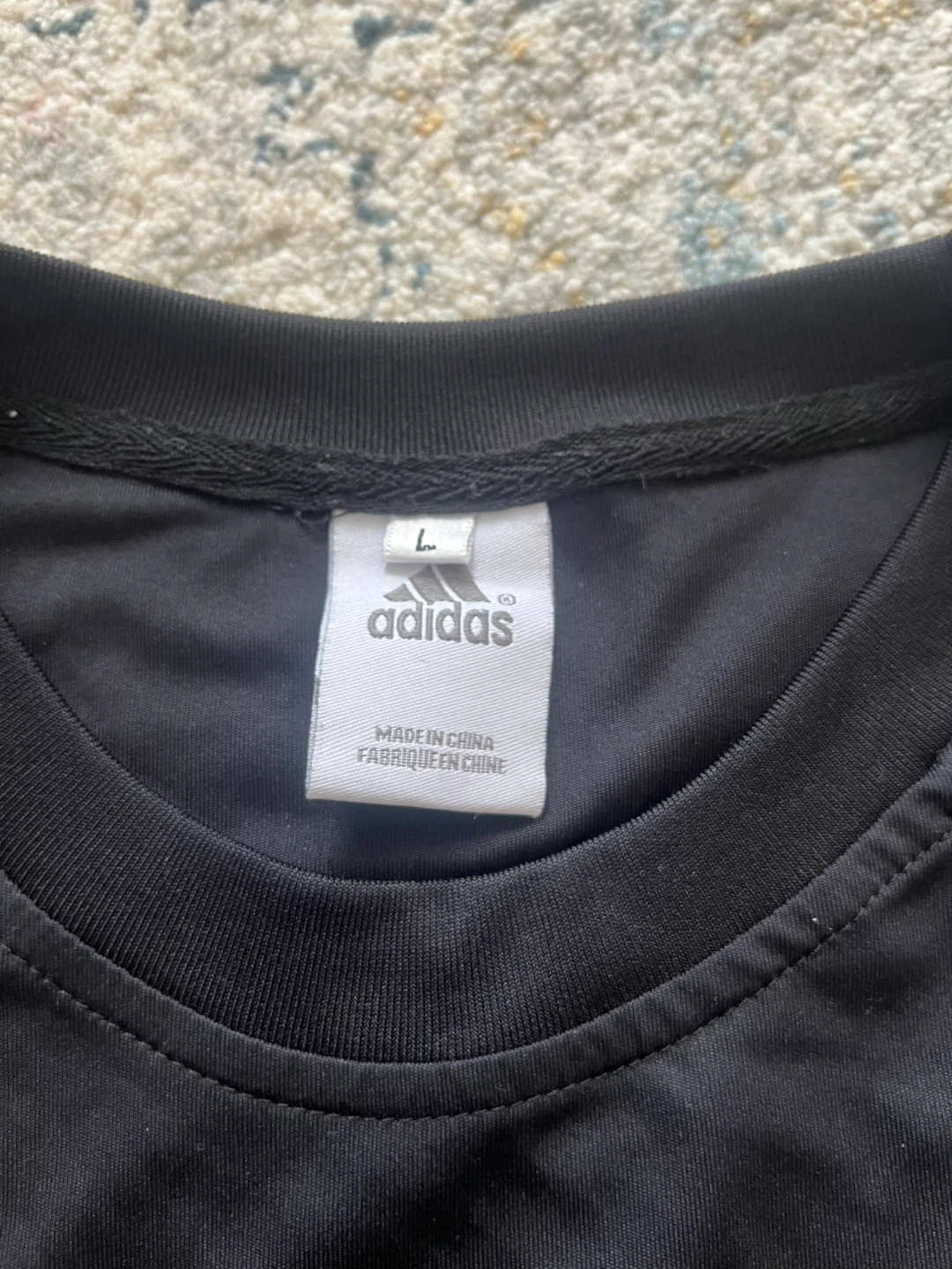 Adidas black athletic shirt - photo 2