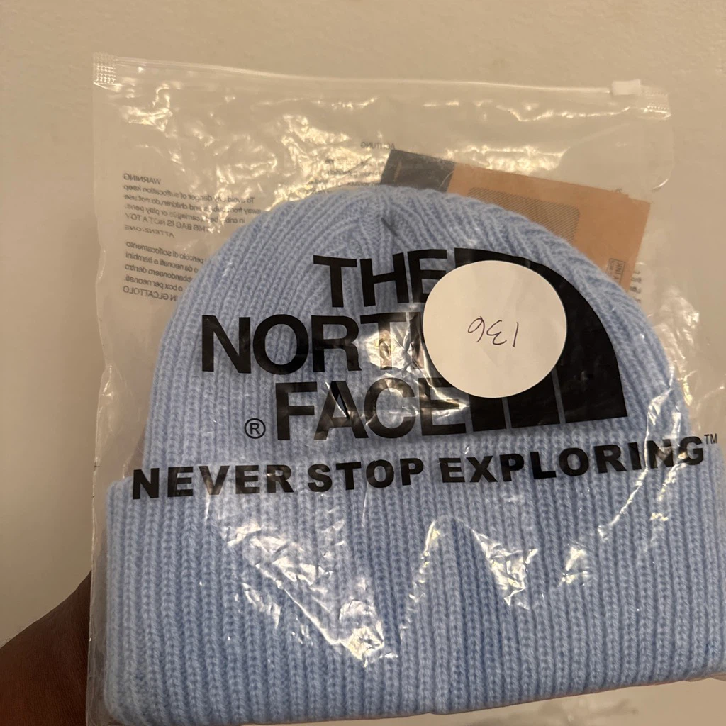 The North Face Light Blue Beanie - photo 2