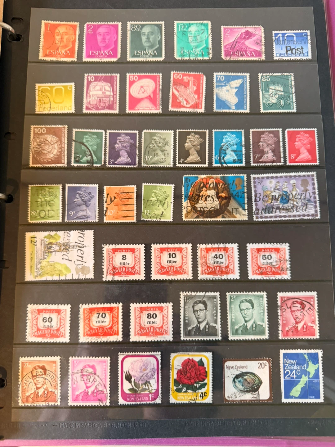 Vintage International Postage Stamp Collection - photo 2