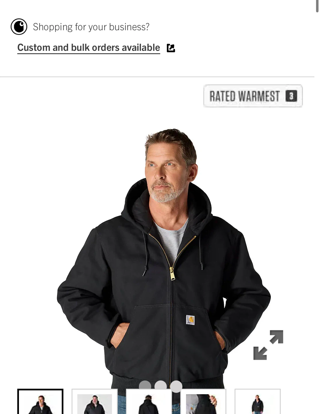 Carhartt Quilted Flannel-Lined Active Jacket