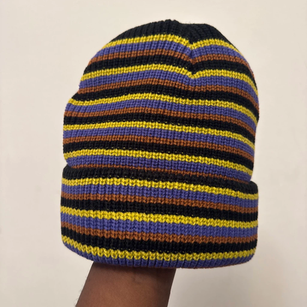 NOHOURS Striped Beanie - photo 2