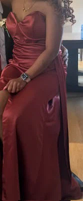 Terracotta Bridesmaid Dress - photo 2