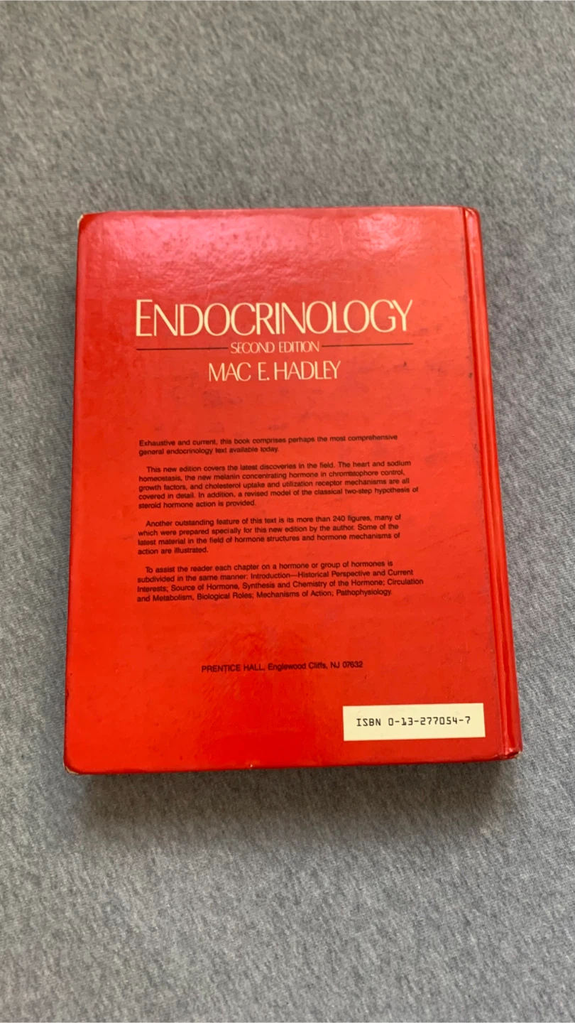 Endocrinology Second Edition by Mac E. Hadley - photo 2