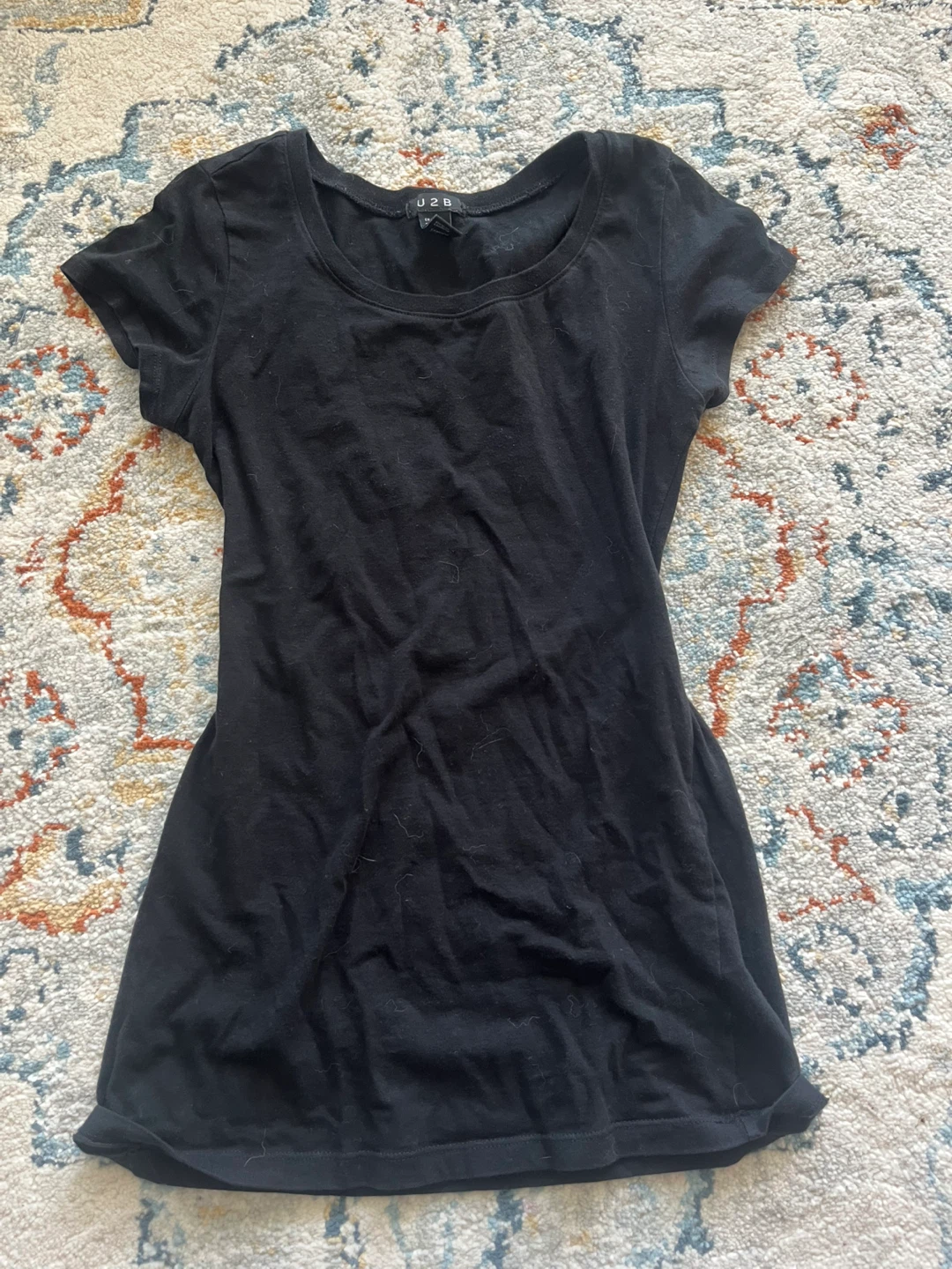 Super tight black shirt