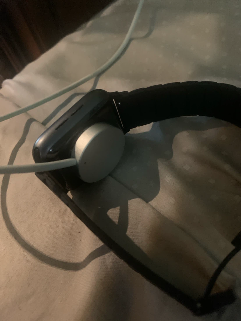 Apple Watch with black sport band - photo 2
