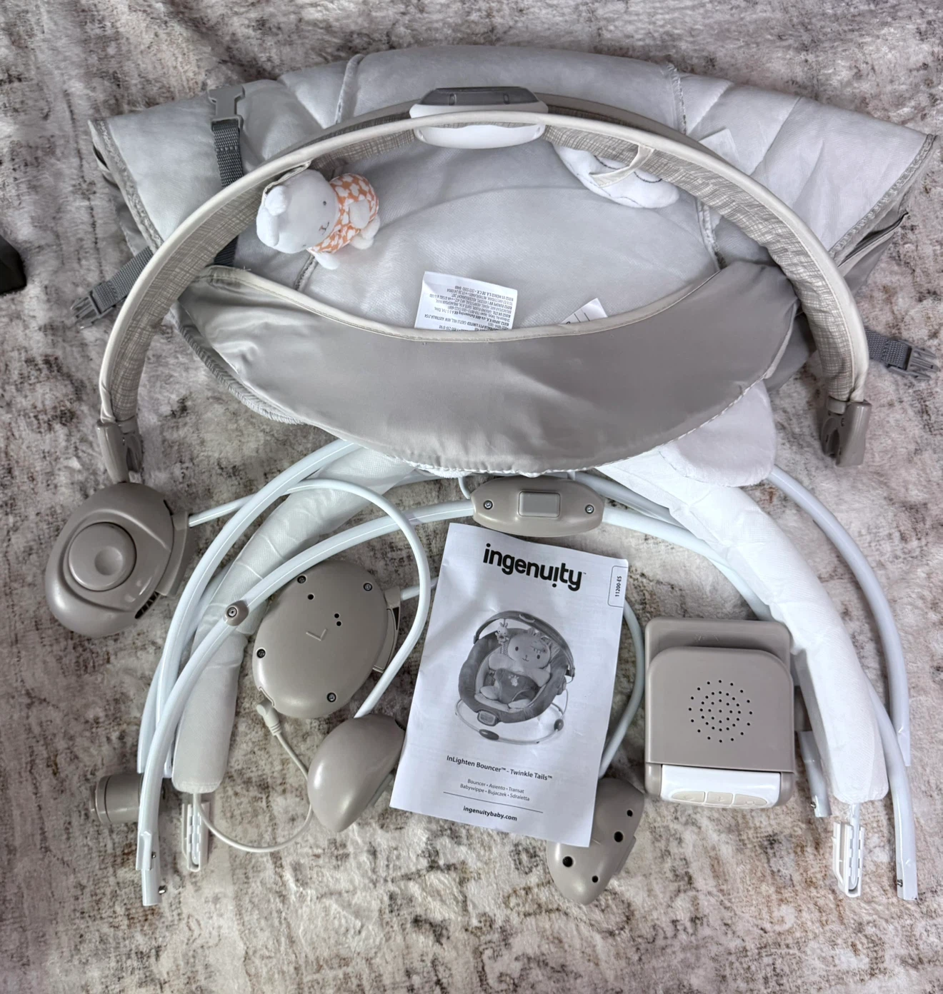 Ingenuity InLighten Bouncer - Twinkle Tails - photo 2