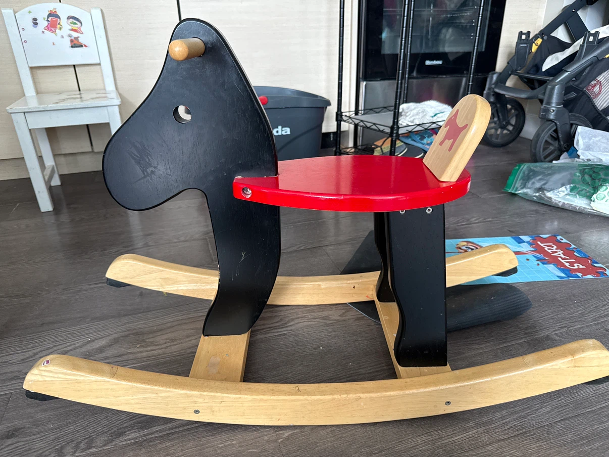 Wooden Rocking Horse